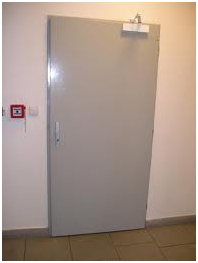 Single Panel Exit Door